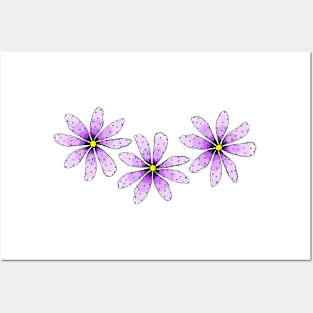 Lilac And Purple Flowers Posters and Art